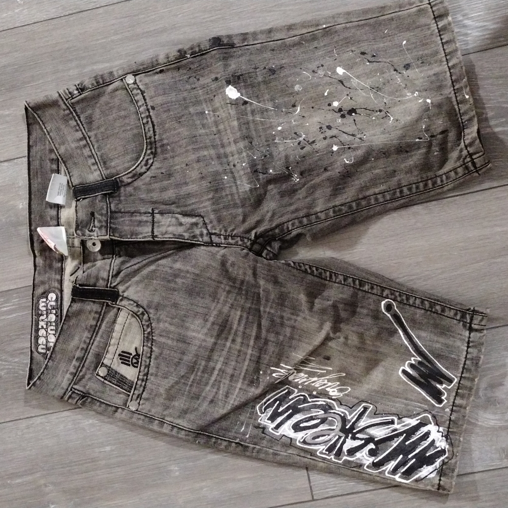 Original miskeen hand painted shorts